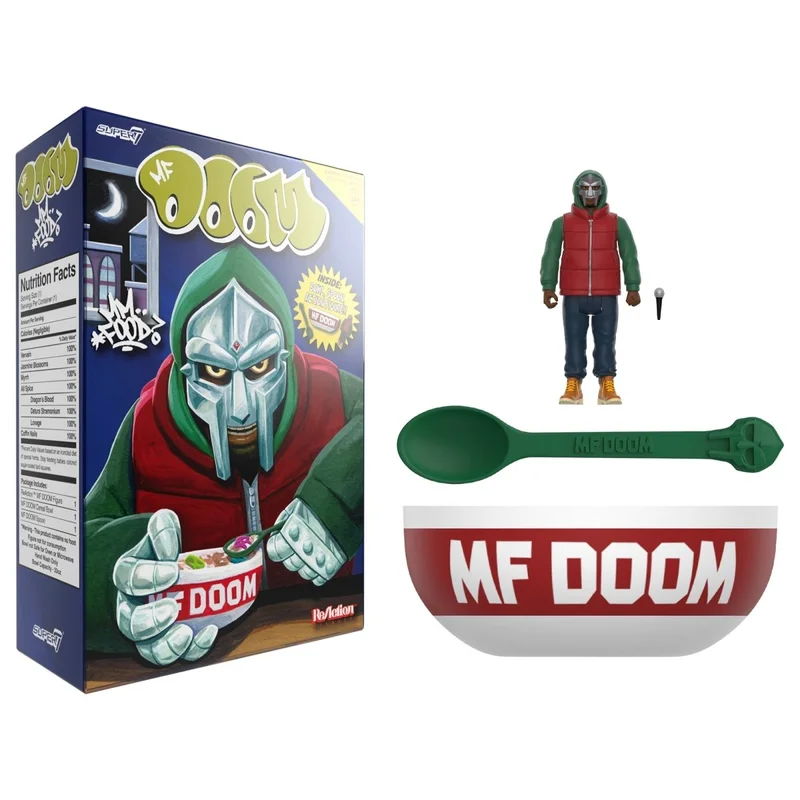 MF Doom - Cereal Box Wave 2 ReAction Figure