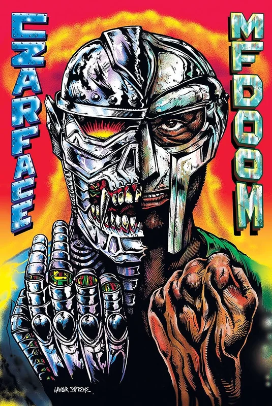 MF DOOM - Czarface Meets Metal Face 24x36 Poster