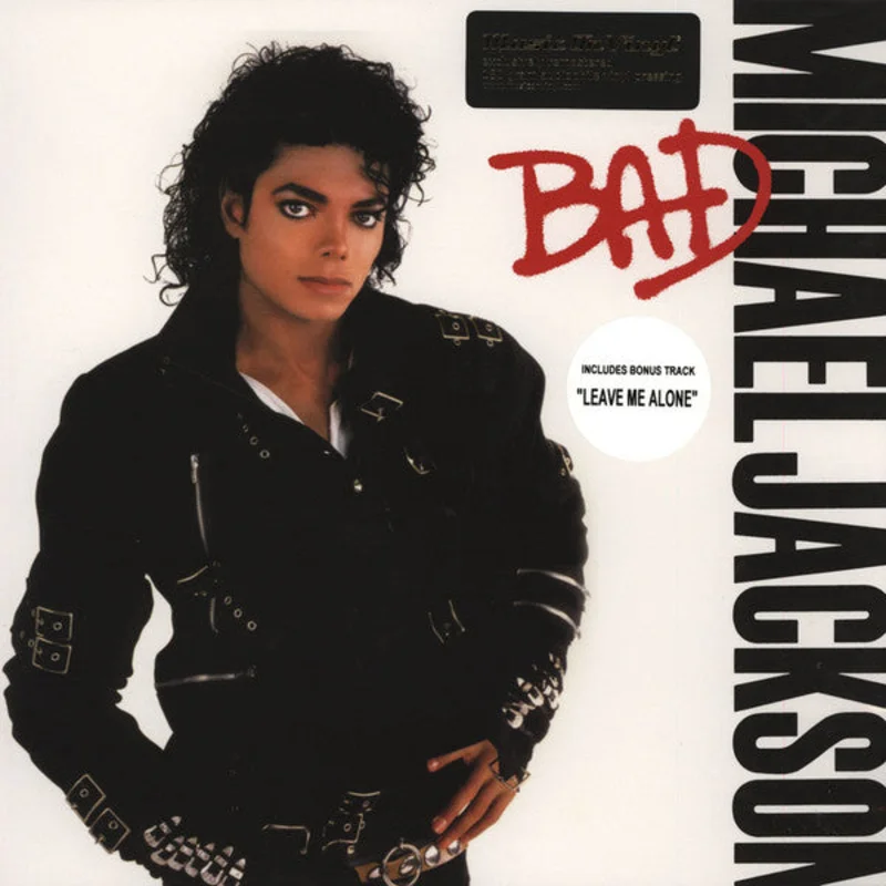 Michael Jackson - Bad (LP, Album, RE, RM, 180) (Near Mint (NM or M-))