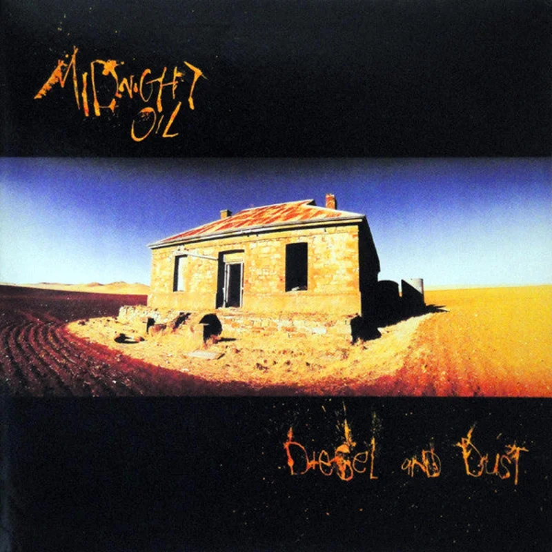 Midnight Oil - Diesel And Dust (LP, Album, Gat) (Very Good Plus (VG+))