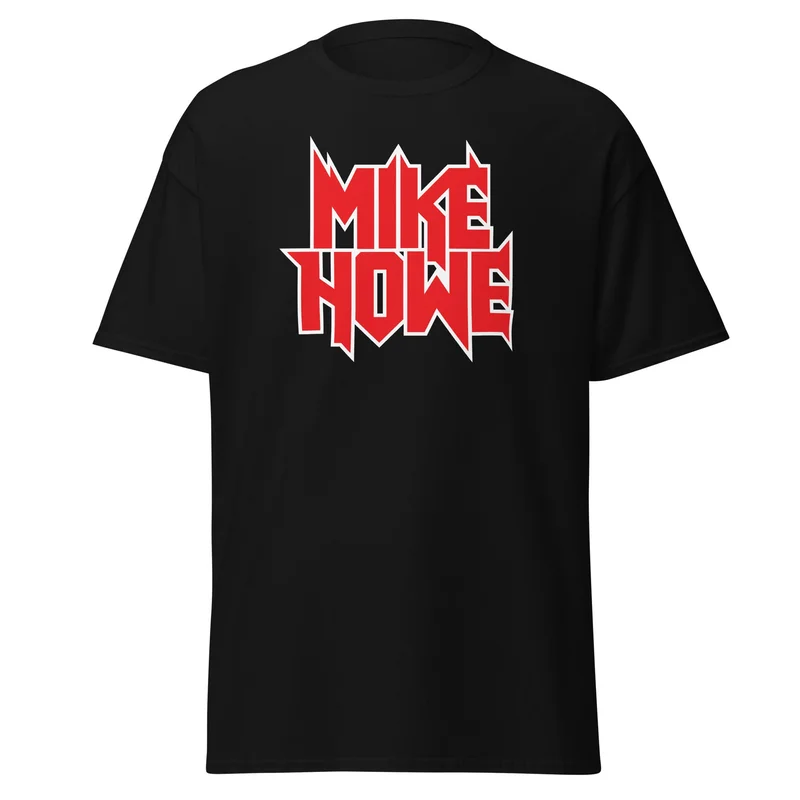 Mike Howe (Red Logo) Short-Sleeve Unisex T-Shirt