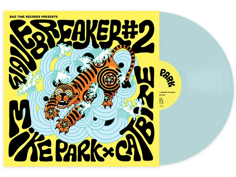 MIKE PARK/CATBITE 'WAVEBREAKER #2' 12" (Limited Edition  Only 100 Made, Electric Blue Vinyl)