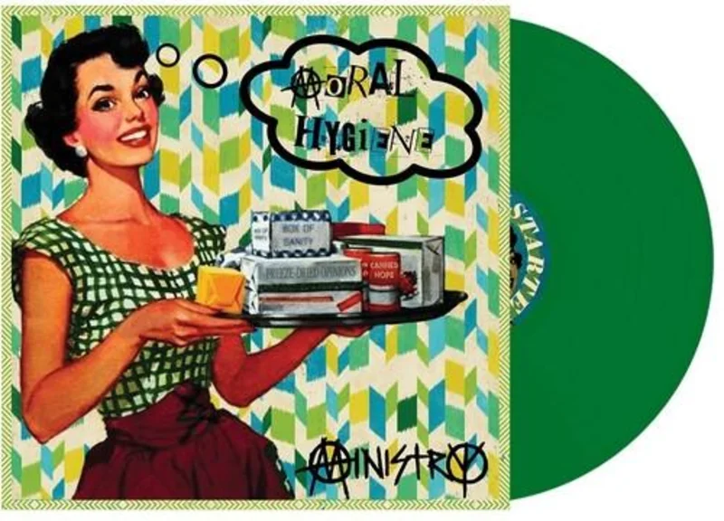 MINISTRY MORAL HYGIENE LP (Green Vinyl)