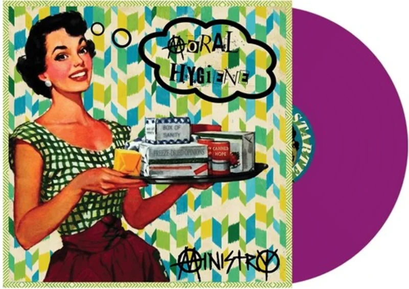 MINISTRY MORAL HYGIENE LP (Violet Vinyl)