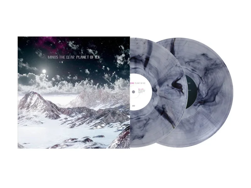 MINUS THE BEAR 'PLANET OF ICE' 2LP (Salt & Pepper Vinyl)