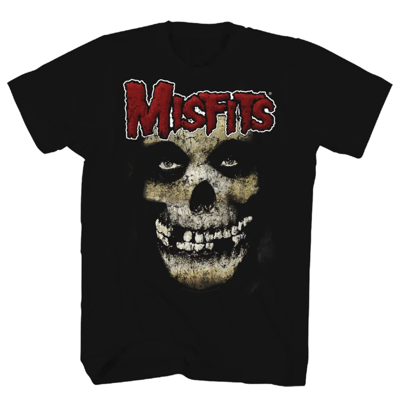 MISFITS FIEND SKULL BLACK T-SHIRT BLACK