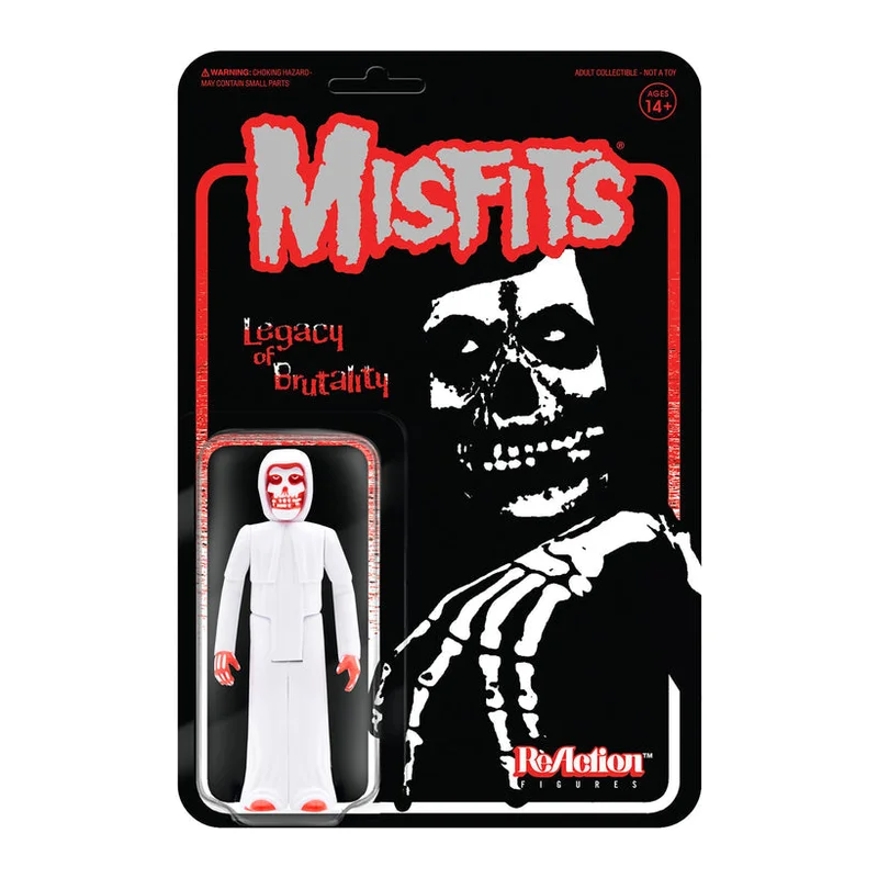 MISFITS REACTION FIGURE - FIEND LEGACY OF BRUTALITY (WHITE)