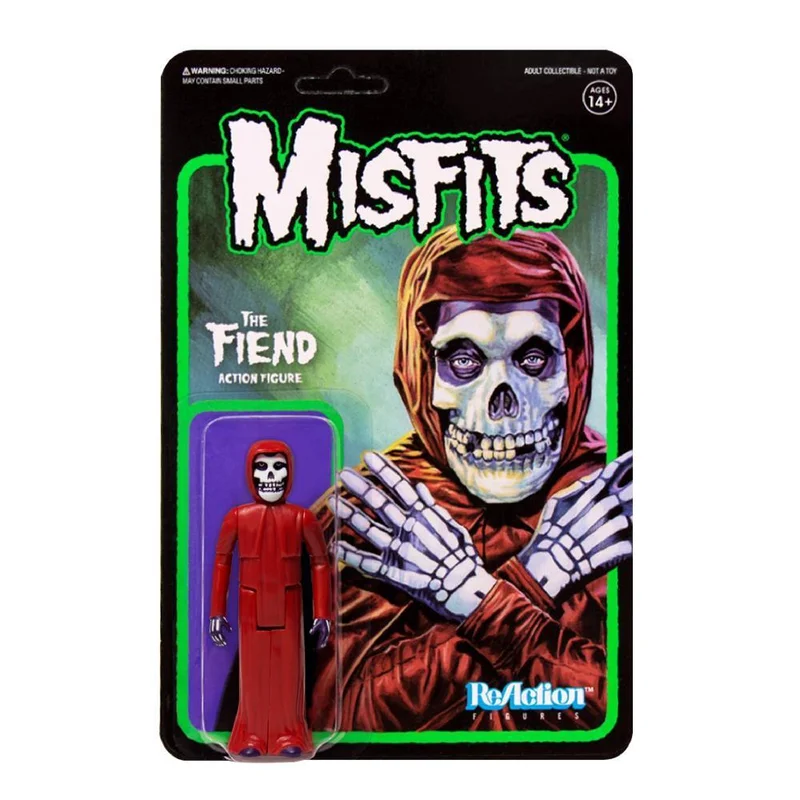 MISFITS ReAction FIGURE 'THE FIEND' Crimson Red