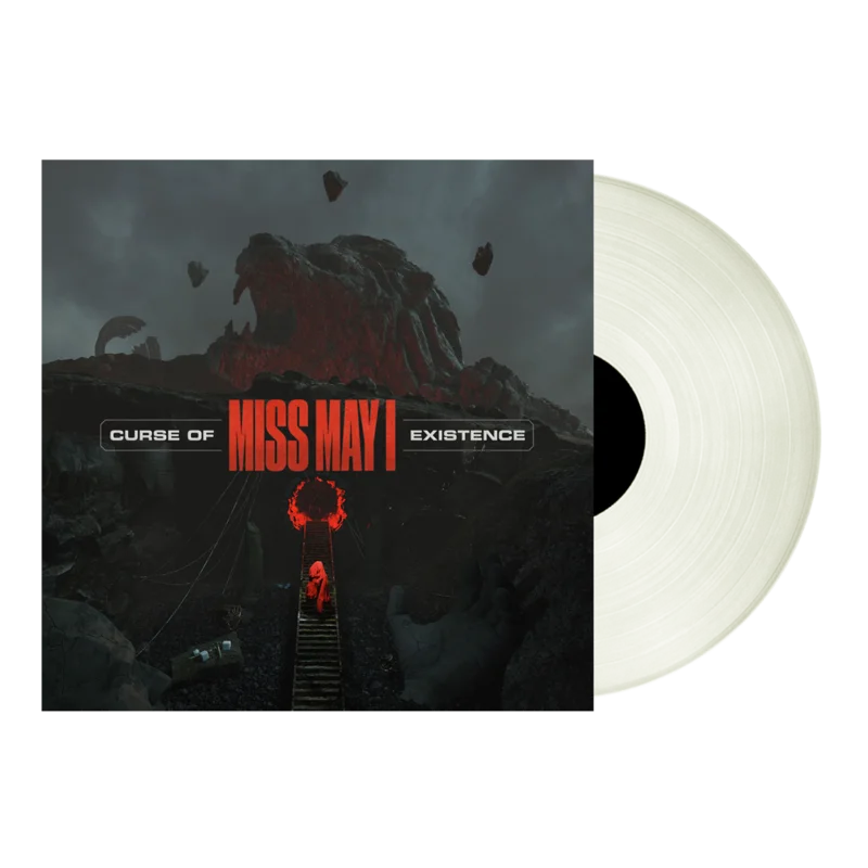 Miss May I - 'Curse of Existence' Transparent Glow in the Dark Vinyl