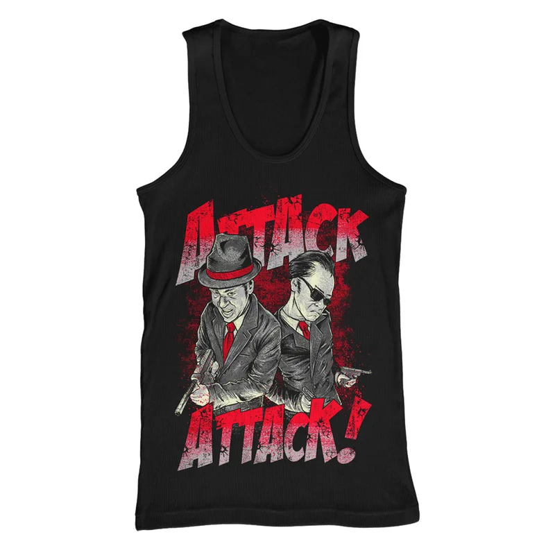Mobster Black Tank Top