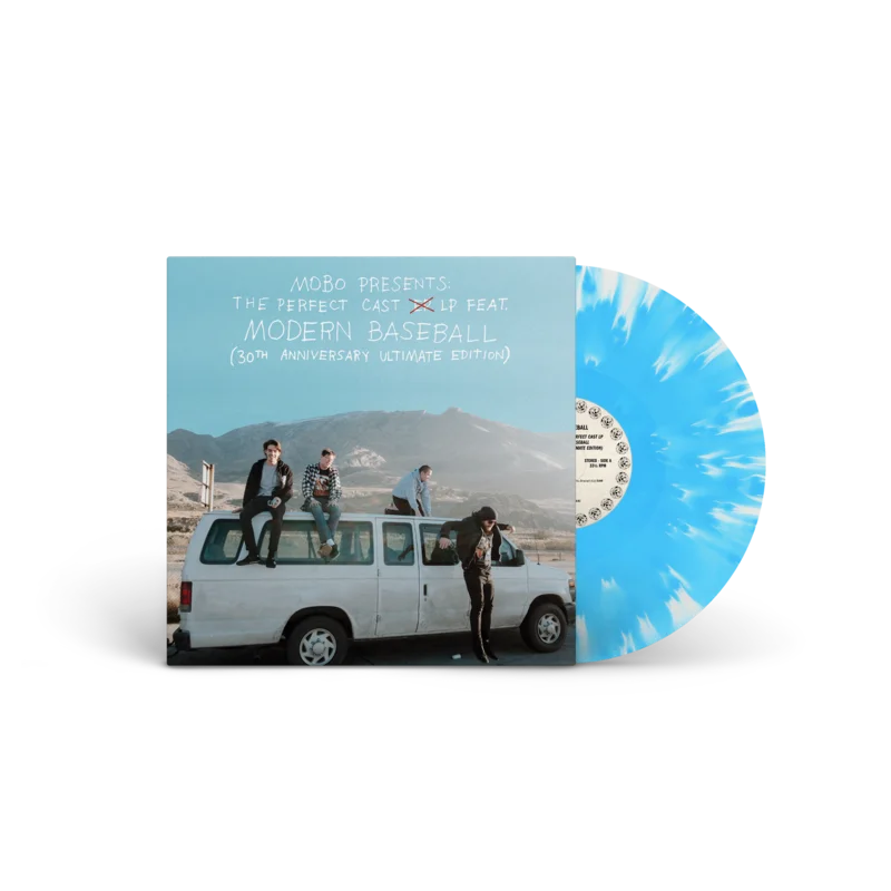 MODERN BASEBALL MOBO PRESENTS: THE PERFECT CAST LP FEATURING MODERN BASEBALL 30TH ANNIVERSARY LP (Exclusive  Limited to 300, Cloudy Blue Vinyl)