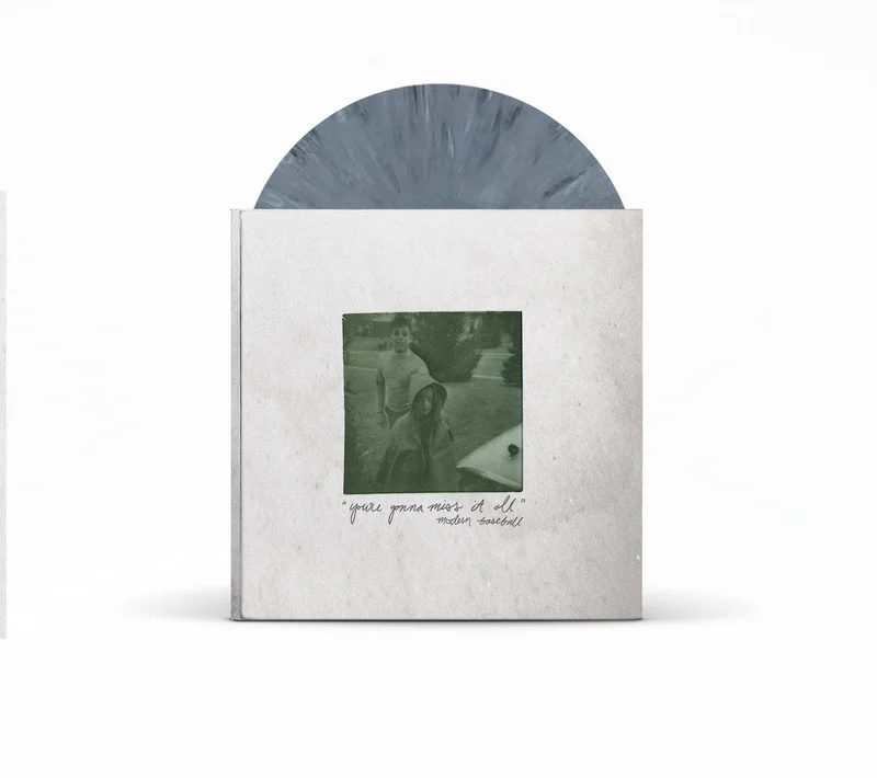 MODERN BASEBALL 'YOU'RE GONNA MISS IT ALL' LP + 7" (Deluxe/10th Anniversary Edition, Grey Marble Vinyl)