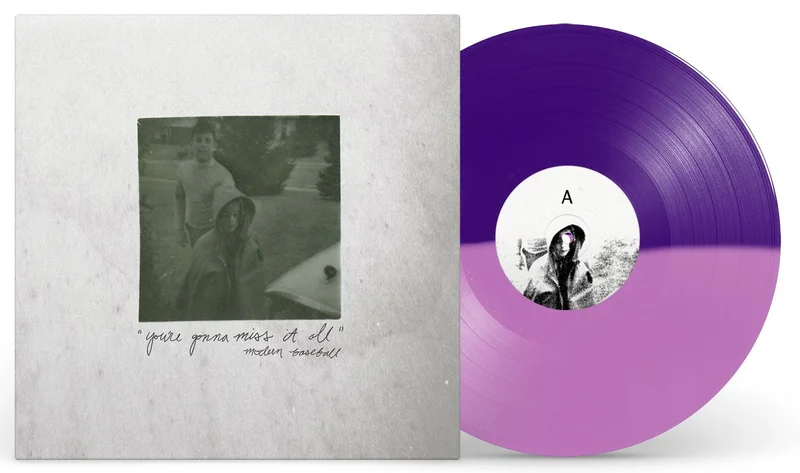 MODERN BASEBALL YOU'RE GONNA MISS IT ALL LP (Limited Edition  Only 400 made, Half Purple / Half Pink Vinyl)