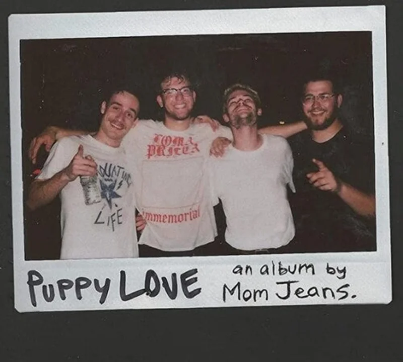 MOM JEANS. 'PUPPY LOVE' LP (White Vinyl)