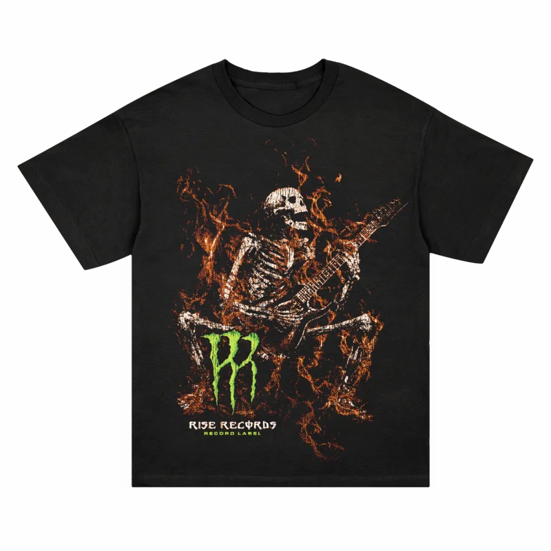 Monster Skeleton Black T-Shirt