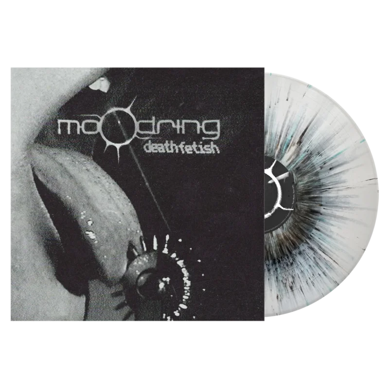 Moodring  "D**th Fe***" - White/Black/Blue Splatter Vinyl