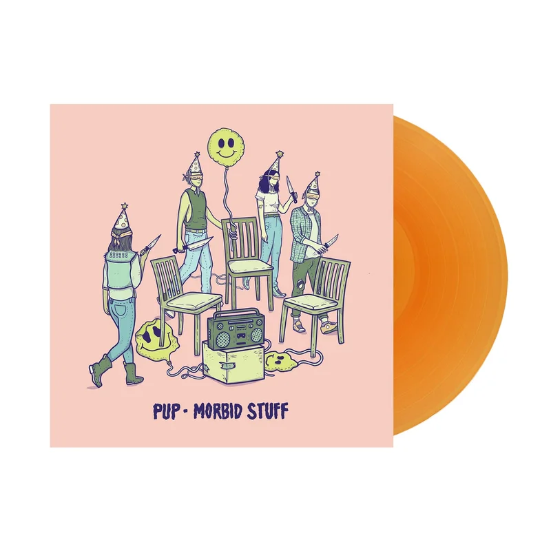 Morbid Stuff Neon Orange Vinyl LP