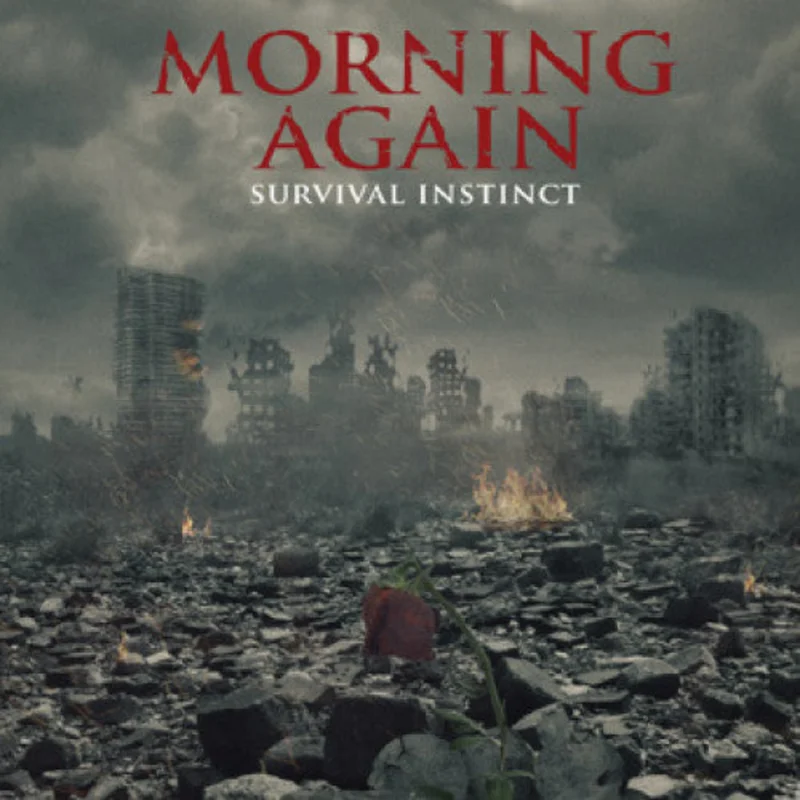 MORNING AGAIN 'SURIVAL INSTINCT' 7" EP (Grey Vinyl)