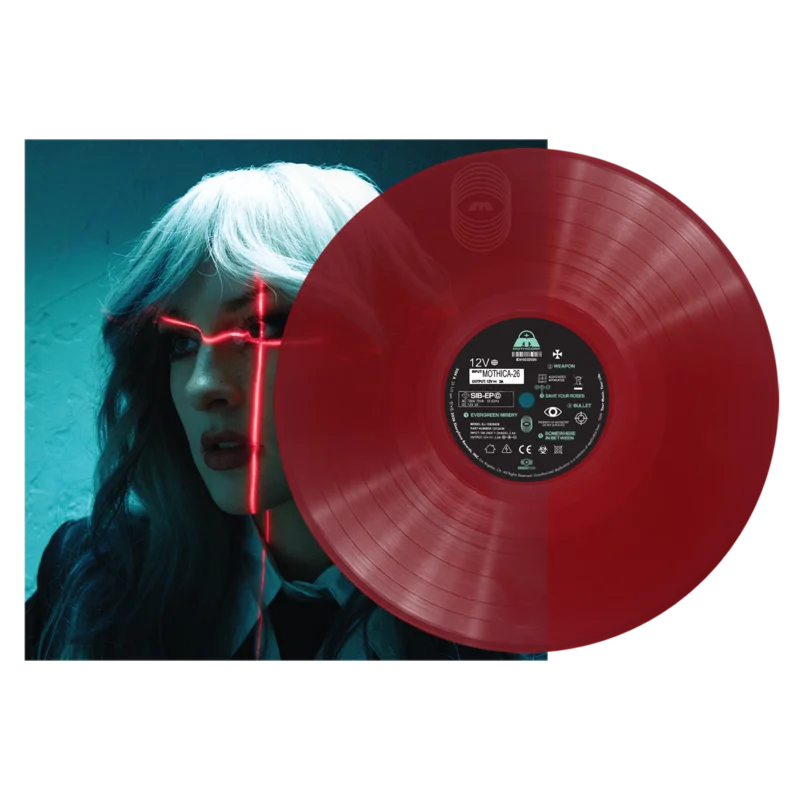 Mothica - Somewhere In Between Transparent Red Vinyl
