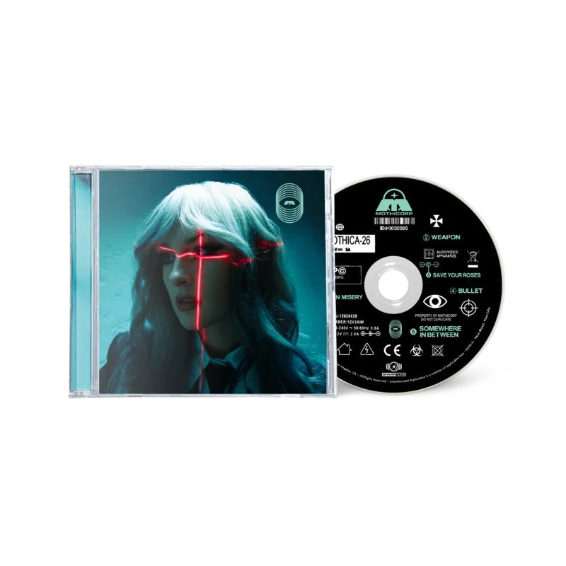 Mothica - Somewhere In BetweenJewel Case CD
