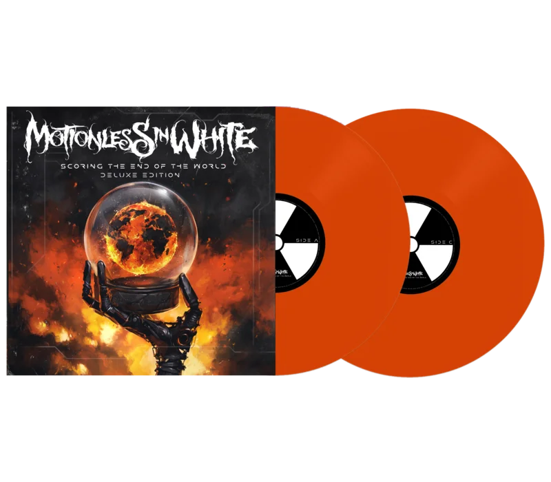 MOTIONLESS IN WHITE SCORING THE END OF THE WORLD DELUXE EDITION 2LP (Limited Edition  Only 300 Made, Orange Vinyl)