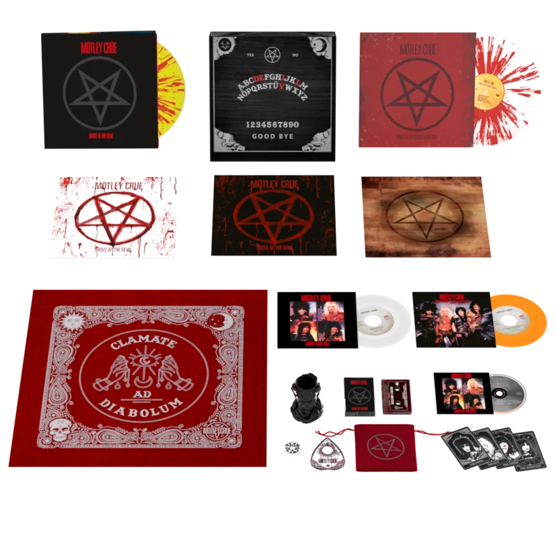 MOTLEY CRUE 'SHOUT AT THE DEVIL' BOX SET (40th Anniversary Edition)