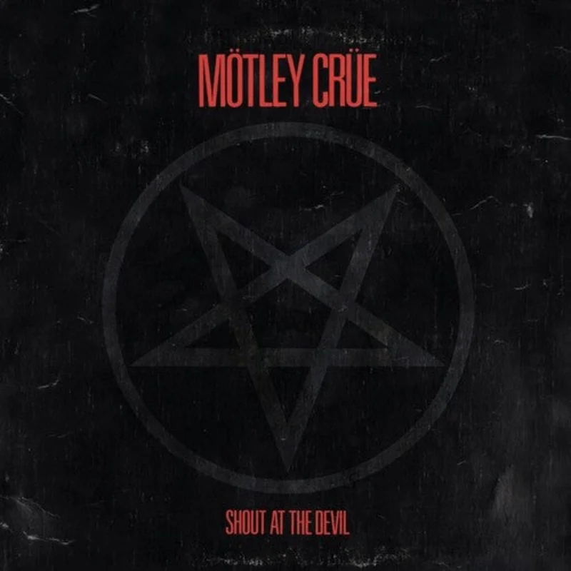 MOTLEY CRUE 'SHOUT AT THE DEVIL' LP