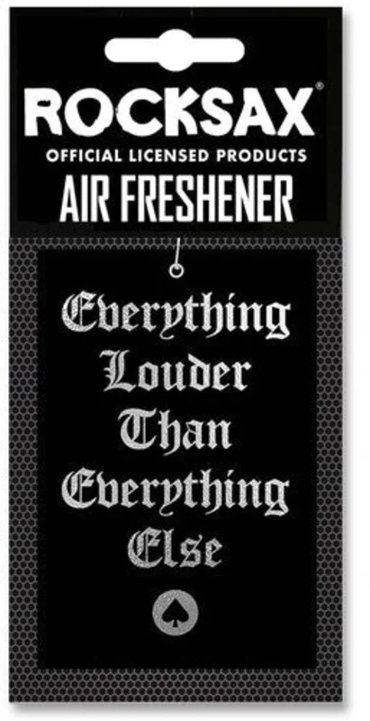 MOTORHEAD 'EVERYTHING LOUD' FRESHENER
