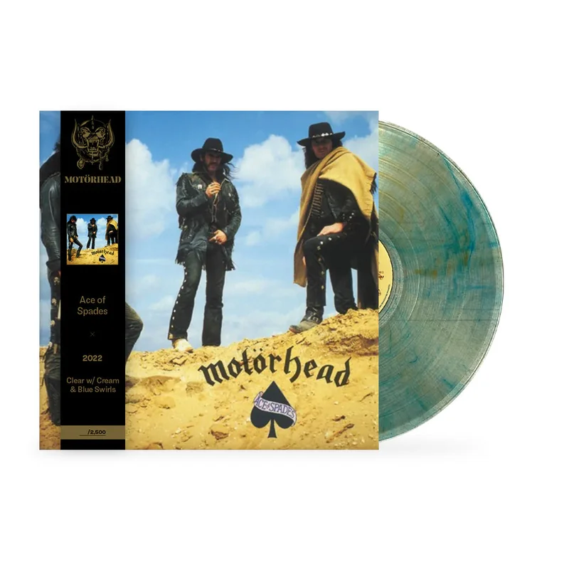 MOTRHEAD 'ACE OF SPADES' COLOR SWIRL LP + REVOLVER SPECIAL COLLECTOR'S EDITION MAGAZINE