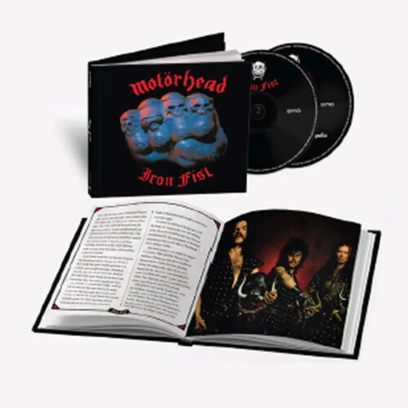 MOTRHEAD 'IRON FIST' 2CD (Limited Edition, 40th Anniversary Edition)