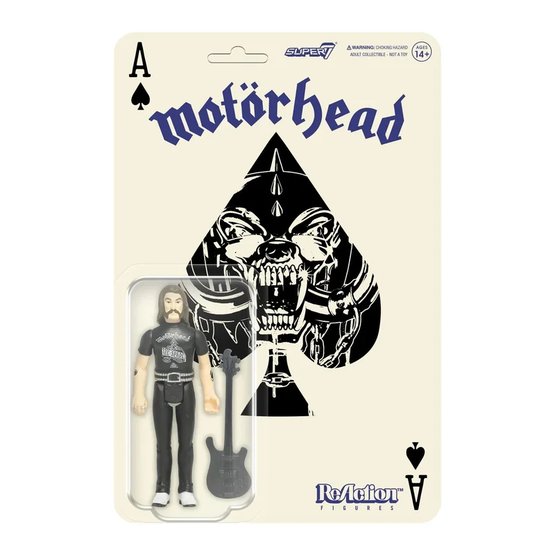 MOTRHEAD REACTION FIGURE - LEMMY (ACE OF SPADES)