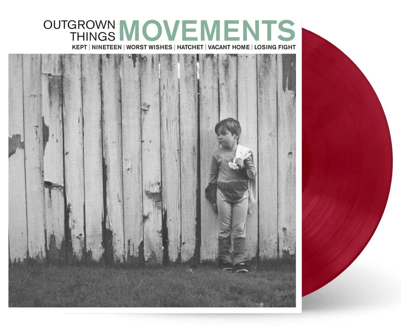 MOVEMENTS 'OUTGROWN THINGS' 10" EP (Limited Edition  Only 300 Made, Oxblood Vinyl)