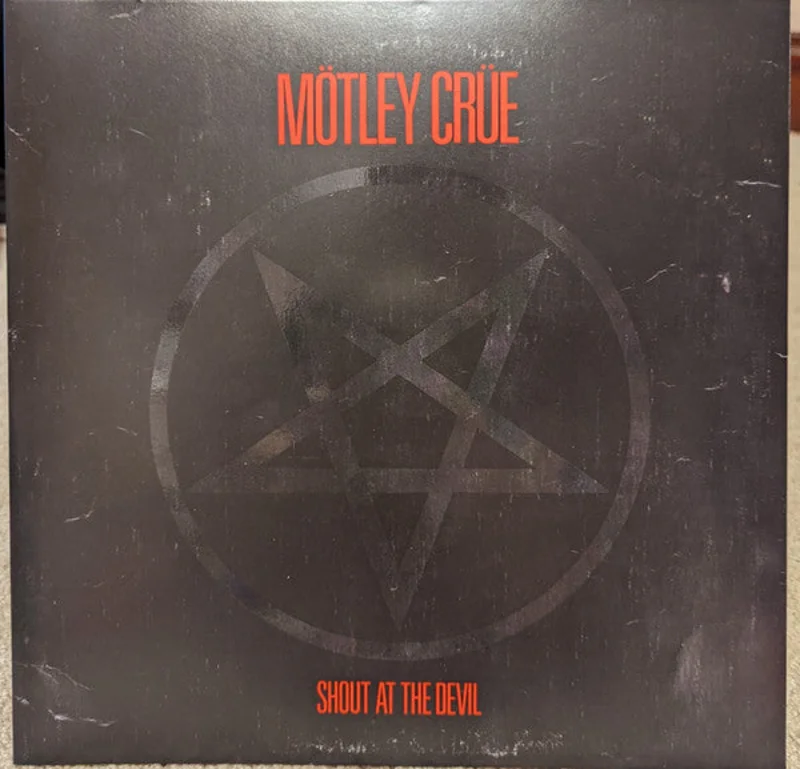 Mtley Cre - Shout At The Devil (LP, Album, RM, 40t) (Mint (M))
