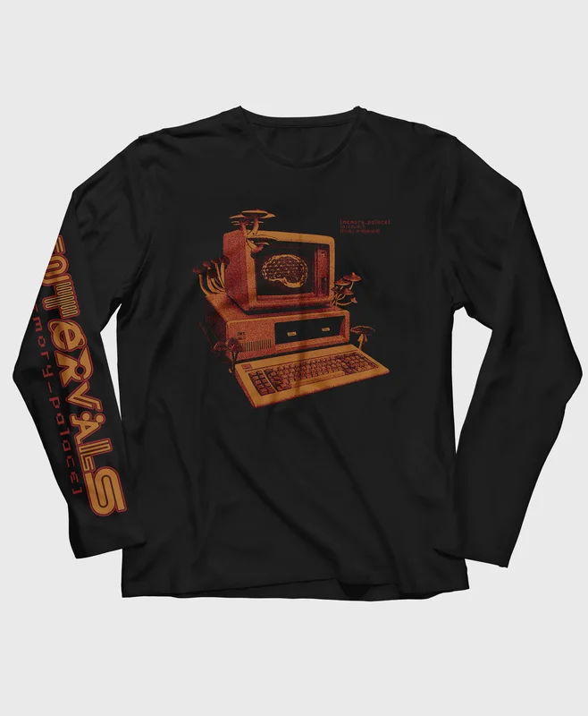 Mushroom-Computer Long Sleeve