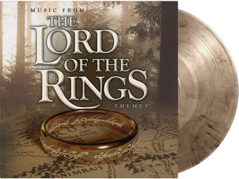 Music From The Lord Of The Rings: Themes / Various - Ltd Crystal Clear & Black Vinyl [Import]