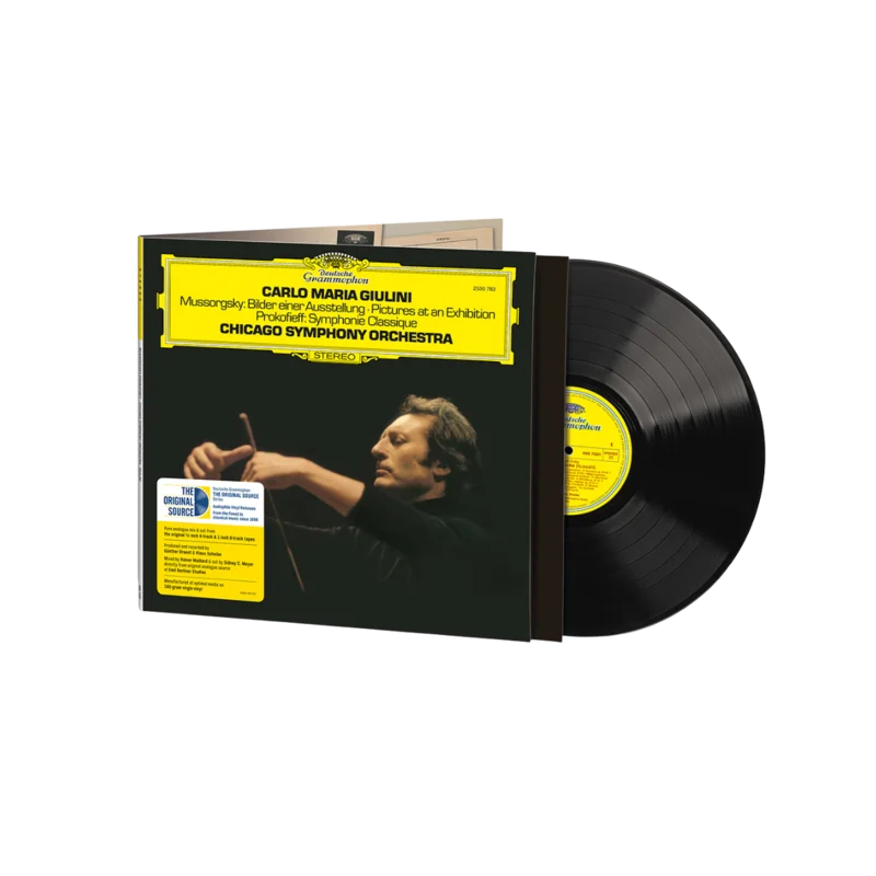 Mussorgsky: Pictures At An Exhibition / Prokofiev: Symphony No. 1 in D Major, Op. 25 "Classical Symphony" - Original Source Vinyl