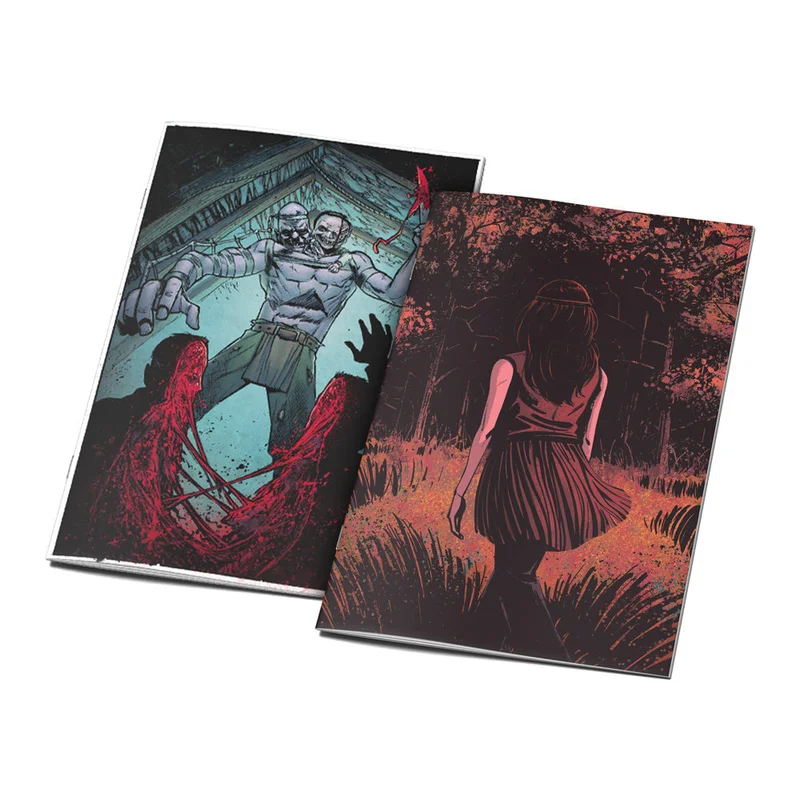 MY BROTHERS BLOOD MACHINE by CLAUDIO SANCHEZ -  COMIC BOOK ISSUES #1 AND #2 (EXCLUSIVE COVERS)