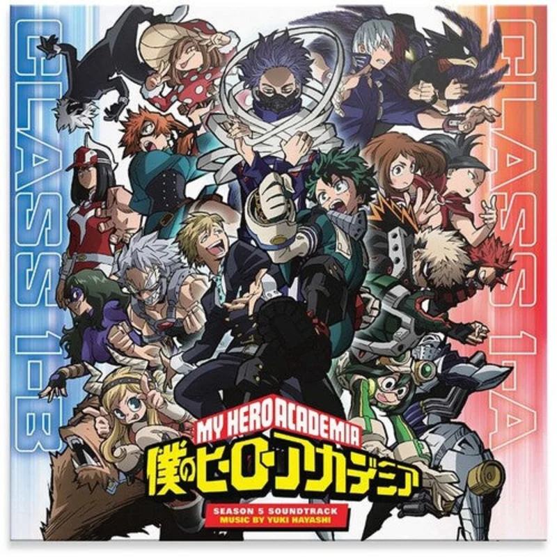 My Hero Academia: Season 5 O.S.T. (Blue & Red Vinyl)