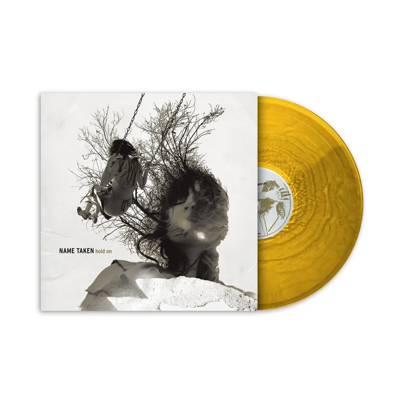 NAME TAKEN HOLD ON LP (Limited Edition  Only 250 Made, Gold Metallic Swirl Vinyl)