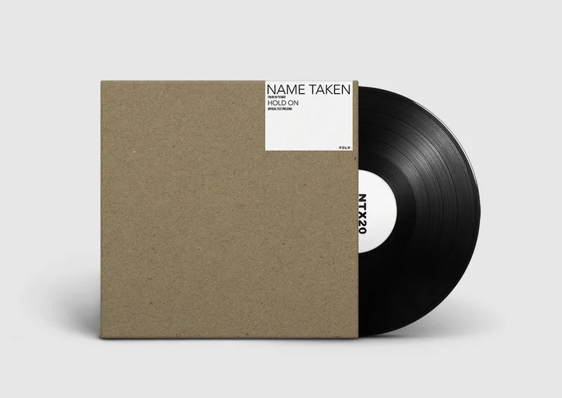NAME TAKEN HOLD ON LP (Limited Edition  Test Press Vinyl)