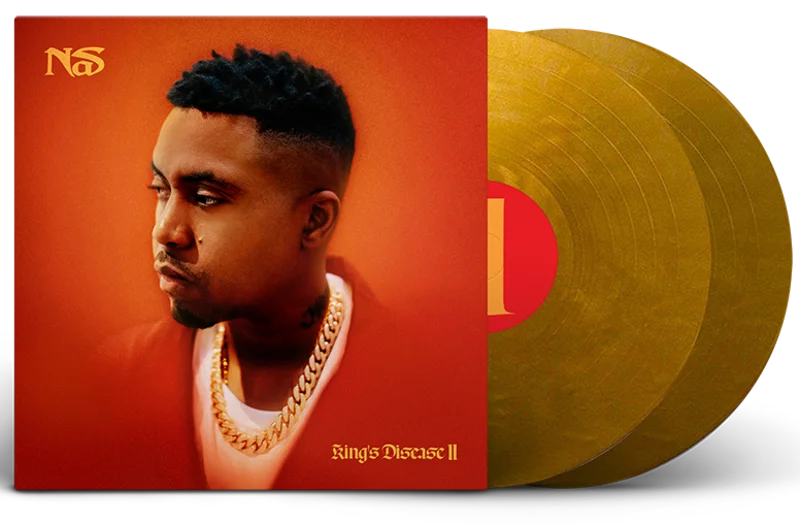 NAS 'KING'S DISEASE II' 2LP (Gold Vinyl)