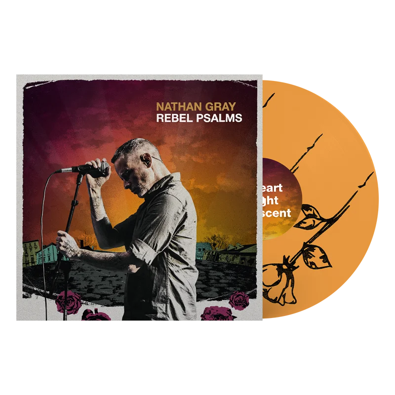 NATHAN GRAY 'REBEL PSALMS'  12" EP (Orange Vinyl)