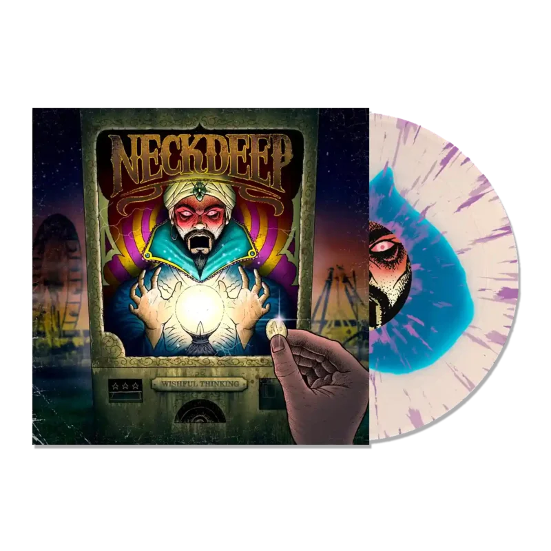 NECK DEEP WISHFUL THINKING LP (Limited Edition  Only 200 made, Blue in Clear w/ Purple Splatter Vinyl)