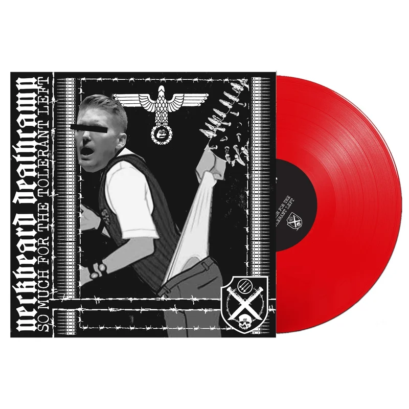 NECKBEARD DEATHCAMP 'SO MUCH FOR THE TOLERANT LEFT' RED LP