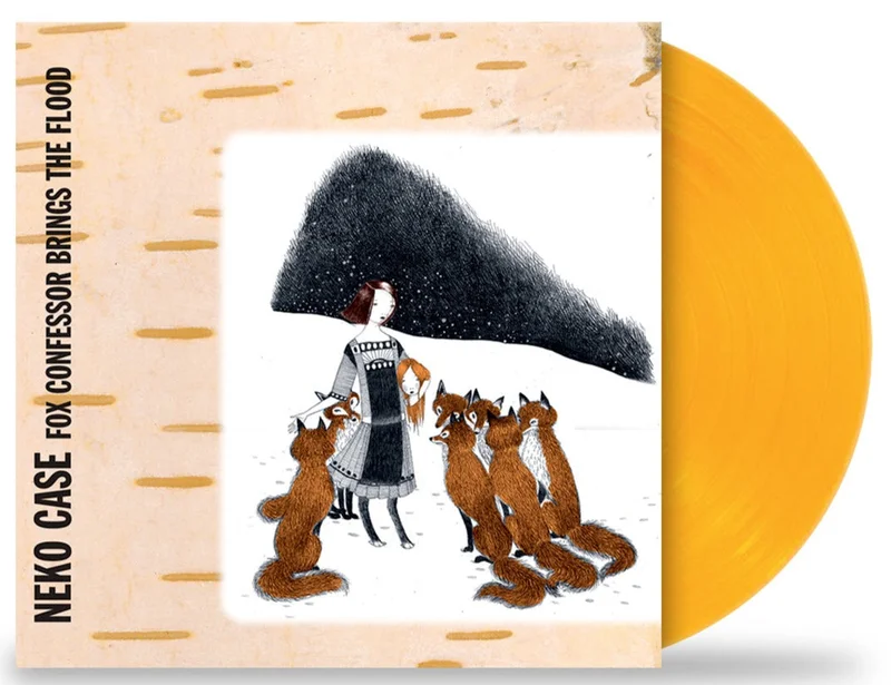 NEKO CASE FOX CONFESSOR BRINGS THE FLOOD LP (Limited Edition  Only 300 Made, Opaque Orange Vinyl)