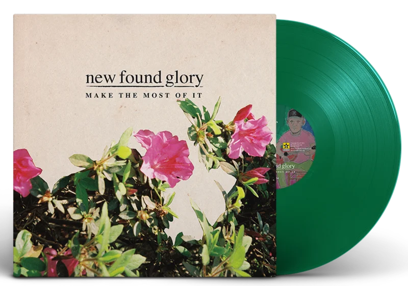 NEW FOUND GLORY MAKE THE MOST OF IT LP (Limited Edition  Only 300 made, Green Vinyl)
