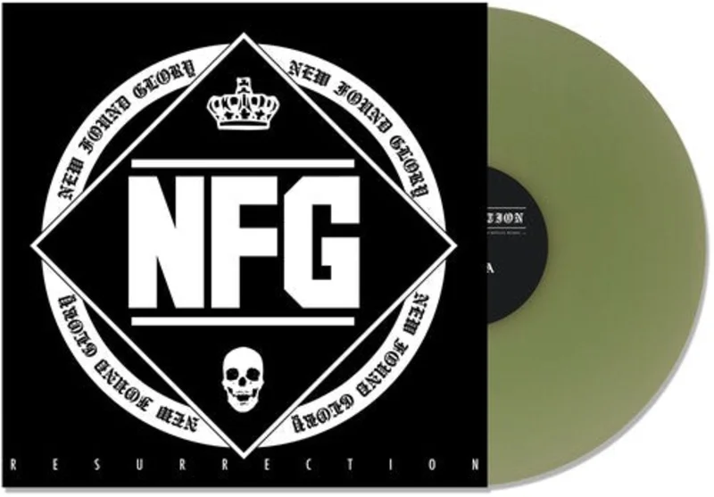 NEW FOUND GLORY 'RESURRECTION' LP (Coke Bottle Green Vinyl)