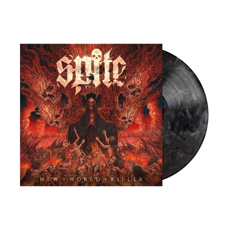 NEW WORLD KILLER Black Marble Vinyl LP