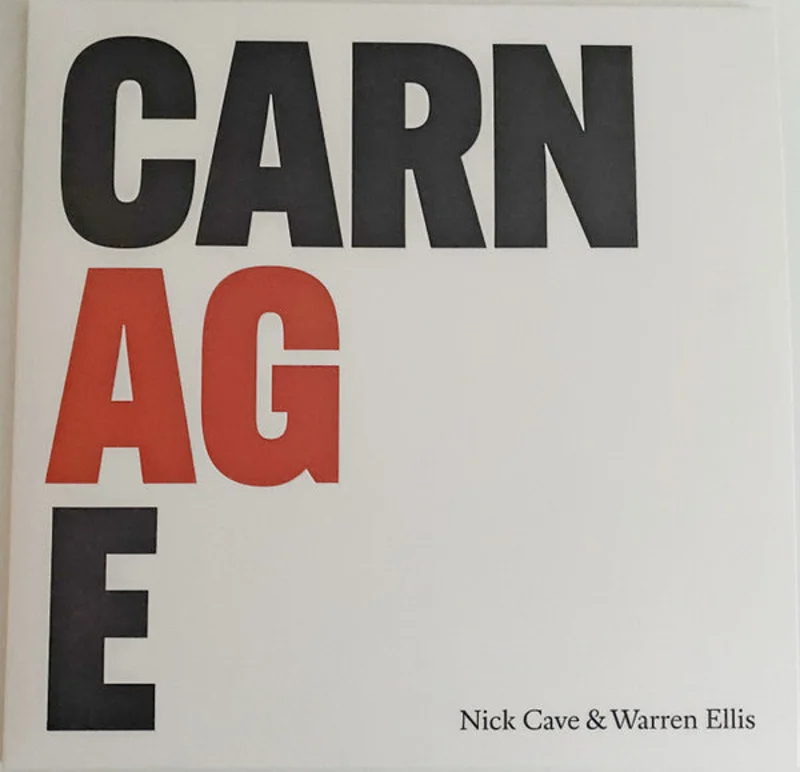 Nick Cave & Warren Ellis - Carnage (LP, Album) (Near Mint (NM or M-))