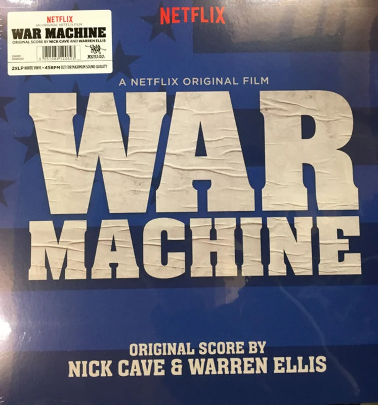 Nick Cave & Warren Ellis - War Machine (Original Score) (2x12", Album, Whi) (Mint (M))